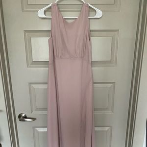 ASTR Blush Bridesmaid Dress
